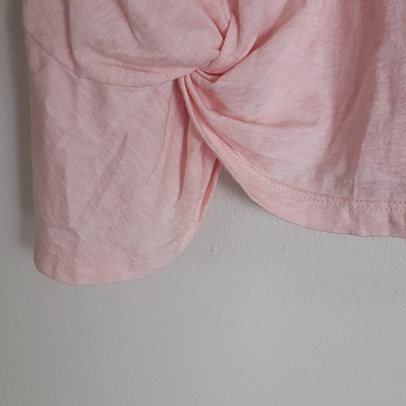 CHARLIE PAIGE V NECK KNOT HEM DRESS PINK SIZE S/M NWT - Picture 5 of 9